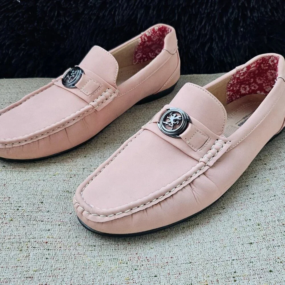 Stacy Adams Men Loafer Shoes Slip On Vegan Upper Flat Fashion Size 11M - Picture 2 of 11